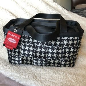 Harveys Boxy Houndstooth seatbelt bag